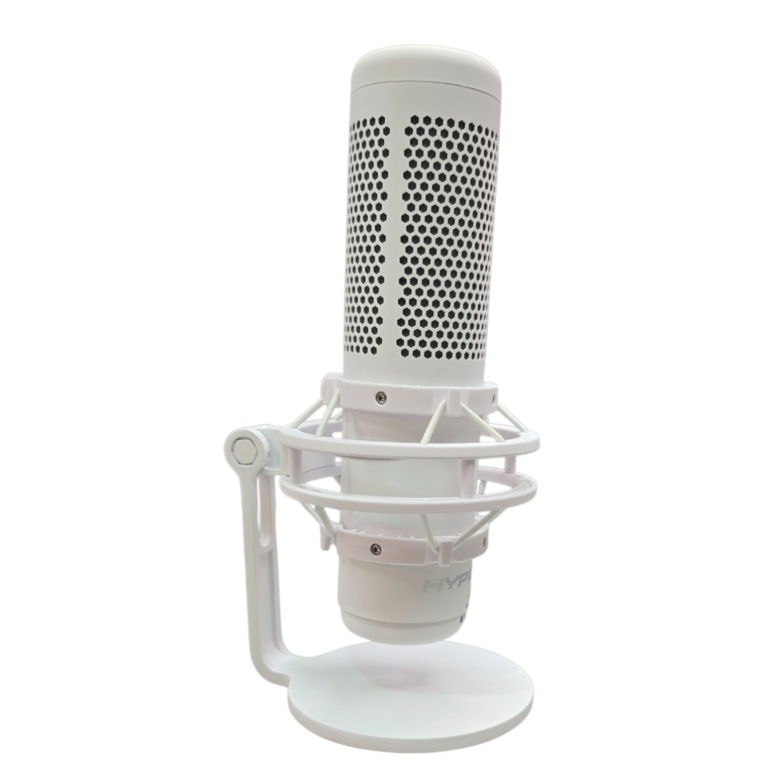 Pre-owned HyperX QuadCast S – USB Microphone RGB Lighting White